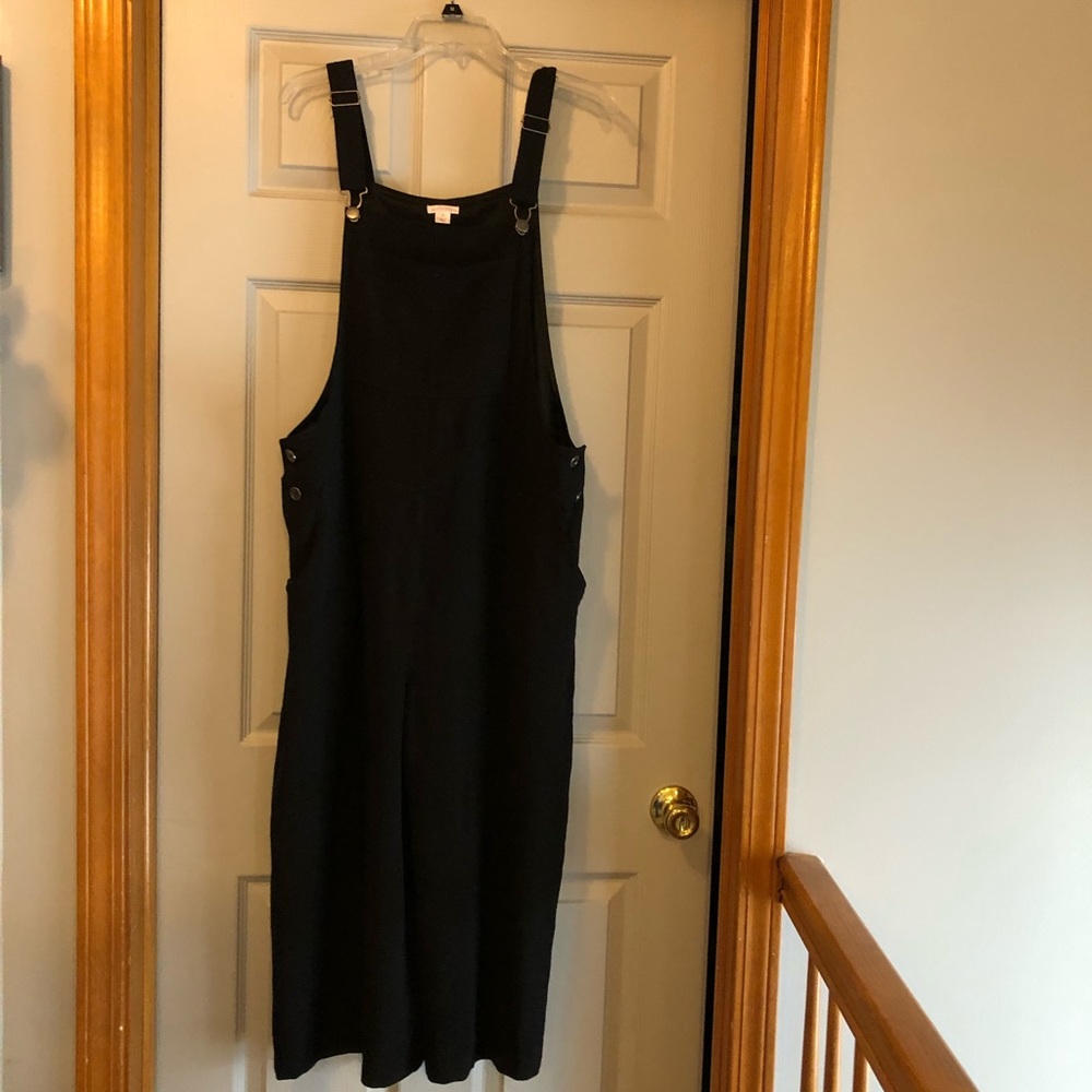 Black dressy overalls